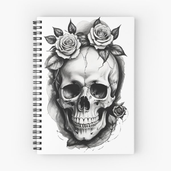Item preview, Skull And Roses, Dark Art, Gothic Art, Gothic Roses, Roses And Skulls, Skull Flowers, Dark Aesthetics, Dark Flowers, Skull Art, Gothic Beauty, Death And Beauty, Dark Romance, Skull, Roses, Macabre Art designed and sold by Ciarka.