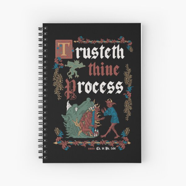 Item preview, Trust the Journey Medieval Style - Vintage English Manuscript II designed and sold by Nemons.