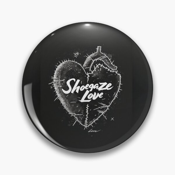 Item preview, Shoegaze Love: Gothic Heart Stitched with Chains designed and sold by Piotrek0001.