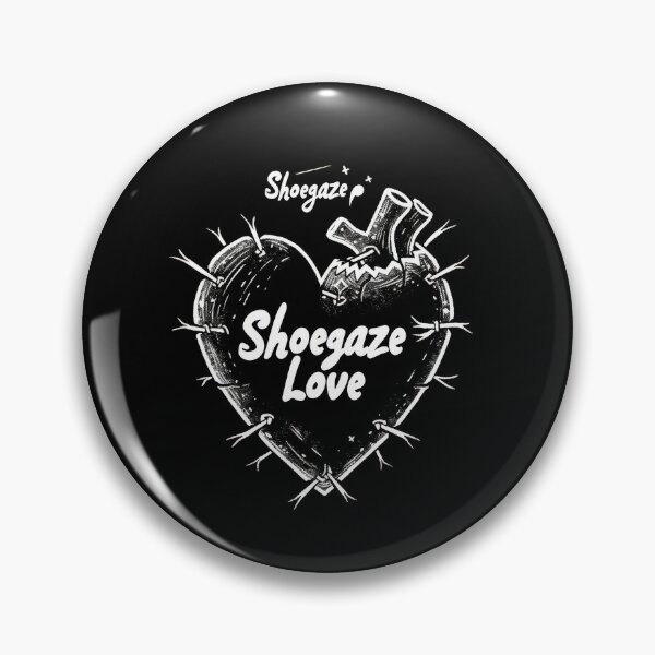 Item preview, Shoegaze Love: Gothic Heart Stitched with Chains designed and sold by Piotrek0001.