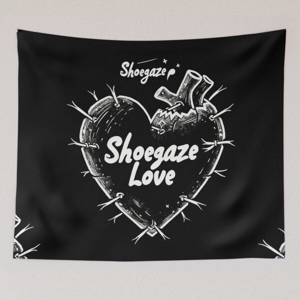 Item preview, Shoegaze Love: Gothic Heart Stitched with Chains designed and sold by Piotrek0001.