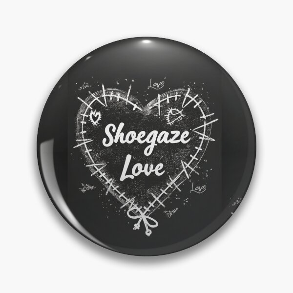 Item preview, Shoegaze Love: Gothic Heart Stitched with Chains designed and sold by Piotrek0001.