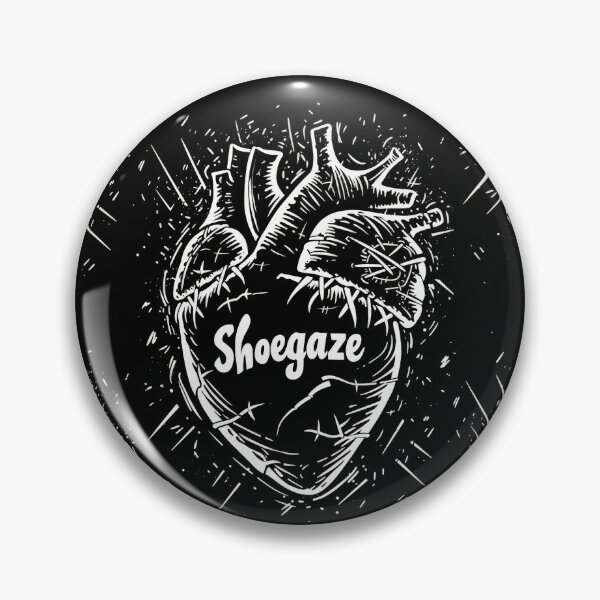 Item preview, Shoegaze Love: Gothic Heart Stitched with Chains designed and sold by Piotrek0001.