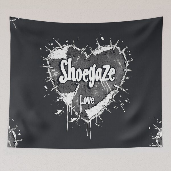 Item preview, Shoegaze Love: Gothic Heart Stitched with Chains designed and sold by Piotrek0001.
