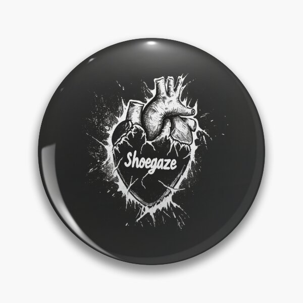 Item preview, Shoegaze Love: Gothic Heart Stitched with Chains designed and sold by Piotrek0001.