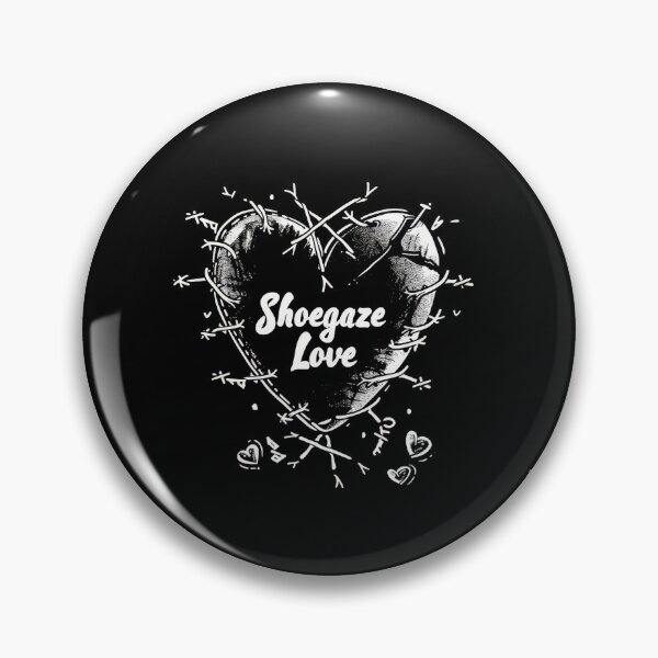 Item preview, Shoegaze Love: Gothic Heart Stitched with Chains designed and sold by Piotrek0001.