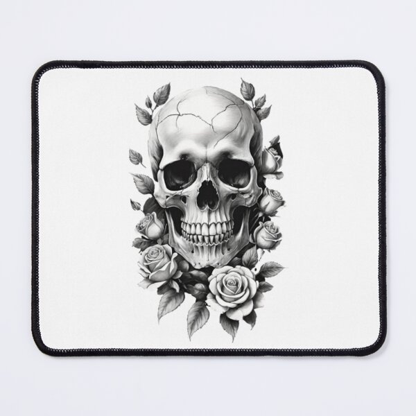 Item preview, Skull And Roses, Dark Art, Gothic Art, Gothic Roses, Roses And Skulls, Skull Flowers, Dark Aesthetics, Dark Flowers, Skull Art, Gothic Beauty, Death And Beauty, Dark Romance, Skull, Roses, Macabre Art designed and sold by Ciarka.