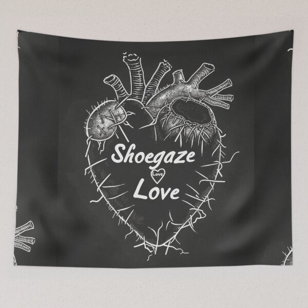 Item preview, Shoegaze Love: Gothic Heart Stitched with Chains designed and sold by Piotrek0001.