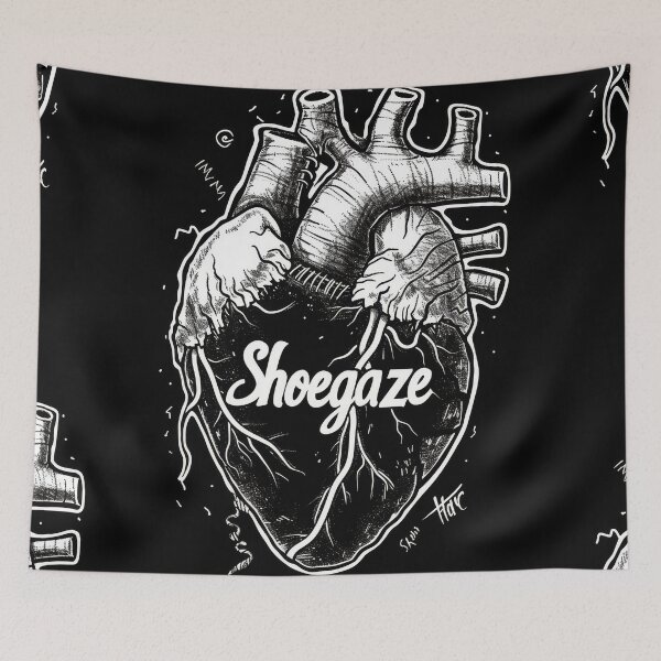 Item preview, Shoegaze Love: Gothic Heart Stitched with Chains designed and sold by Piotrek0001.