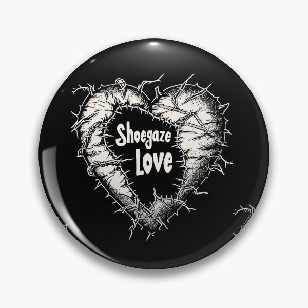 Item preview, Shoegaze Love: Gothic Heart Stitched with Chains designed and sold by Piotrek0001.