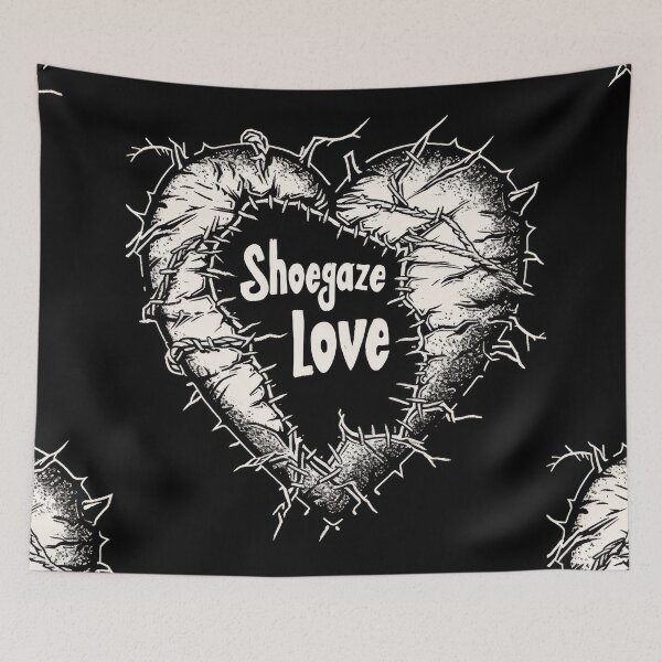 Item preview, Shoegaze Love: Gothic Heart Stitched with Chains designed and sold by Piotrek0001.