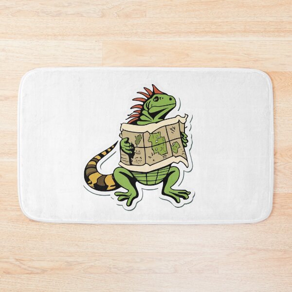 Item preview, Iguana Adventure - Treasure Map Quest designed and sold by NiftyWrx.