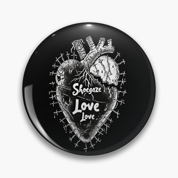 Item preview, Shoegaze Love: Gothic Heart Stitched with Chains designed and sold by Piotrek0001.