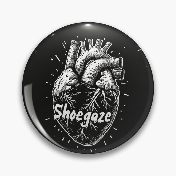 Item preview, Shoegaze Love: Gothic Heart Stitched with Chains designed and sold by Piotrek0001.