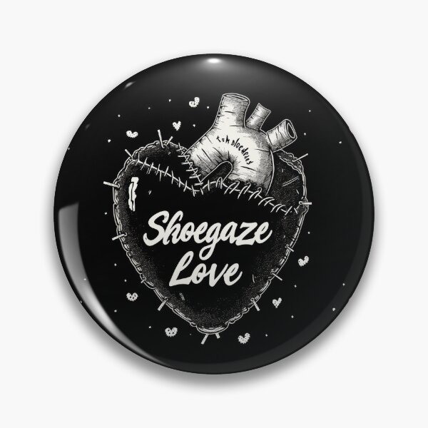 Item preview, Shoegaze Love: Gothic Heart Stitched with Chains designed and sold by Piotrek0001.