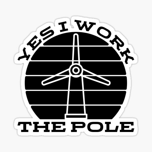 Item preview, Yes I Work The Retro Windmill Turbine Technician designed and sold by tshirtconcepts.