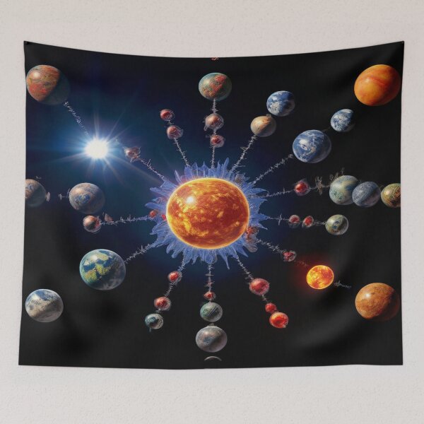 Artikelvorschau, The planets entworfen und verkauft von Collection de trésors .