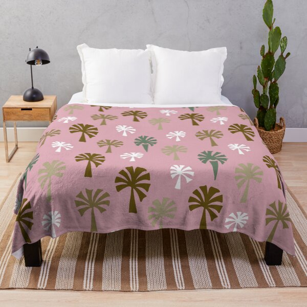 Item preview, Tropical trees - cool pink designed and sold by SerahO.