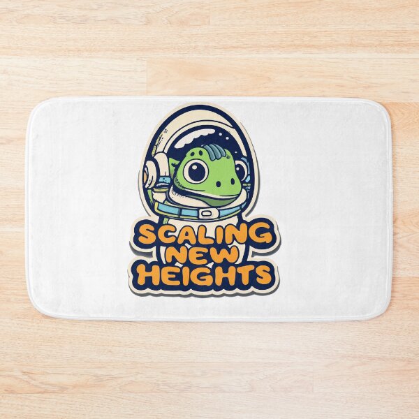 Item preview, Iguana Astronaut - Scaling New Heights designed and sold by NiftyWrx.