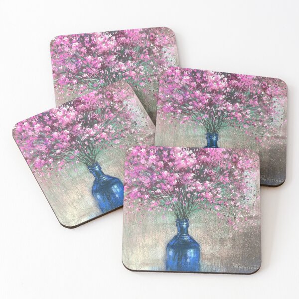 Artikelvorschau, Frühlingsrosa Blumen, Softpaster-Malerei, Kunst entworfen und verkauft von NatalkaP.