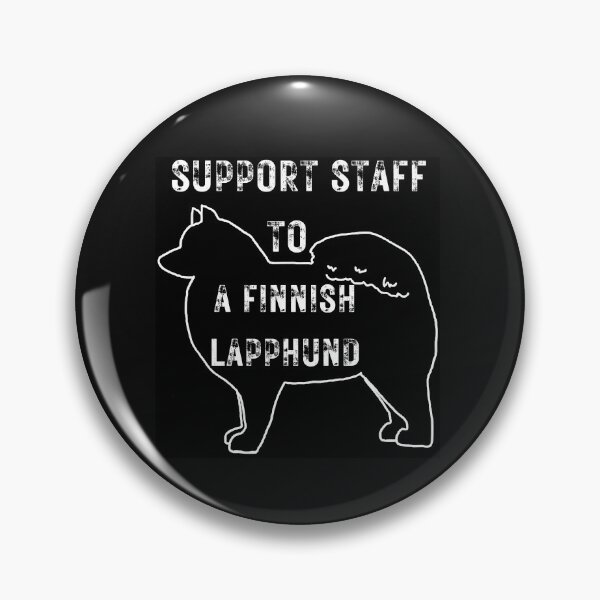 Item preview, SUPPORT STAFF TO A FINNISH LAPPHUND designed and sold by FLCNSW.