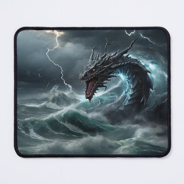 Item preview, Tempest Tamer: Storm Dragon Conjuring Waterspout designed and sold by MysticFable.