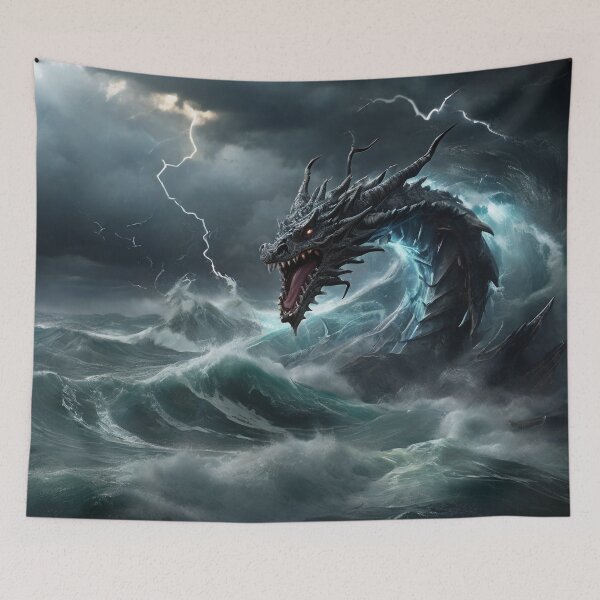 Artikelvorschau, Tempest Tamer: Sturmdrache beschwört Wasserhose entworfen und verkauft von MysticFable.