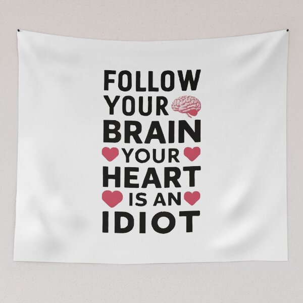 Item preview, Follow Your Brain designed and sold by Angry Swan Designs.