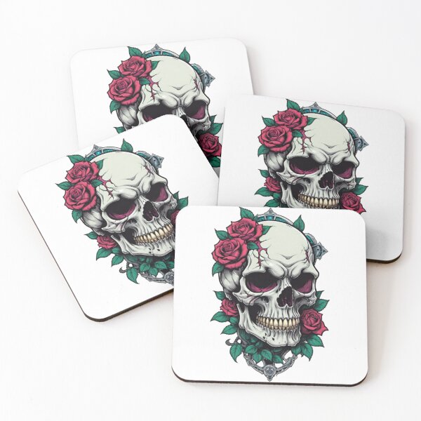 Item preview, Skull And Roses, Dark Art, Gothic Art, Gothic Roses, Roses And Skulls, Skull Flowers, Dark Aesthetics, Dark Flowers, Skull Art, Gothic Beauty, Death And Beauty, Dark Romance, Skull, Roses, Macabre Art designed and sold by Ciarka.