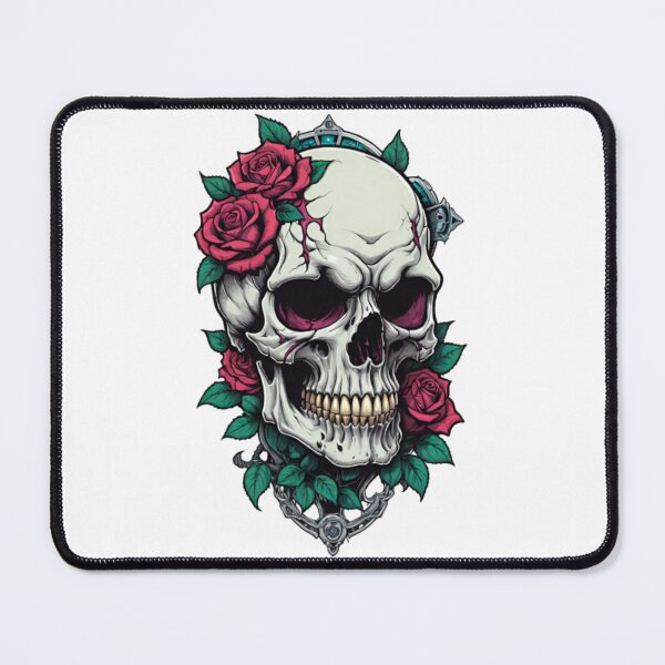 Item preview, Skull And Roses, Dark Art, Gothic Art, Gothic Roses, Roses And Skulls, Skull Flowers, Dark Aesthetics, Dark Flowers, Skull Art, Gothic Beauty, Death And Beauty, Dark Romance, Skull, Roses, Macabre Art designed and sold by Ciarka.
