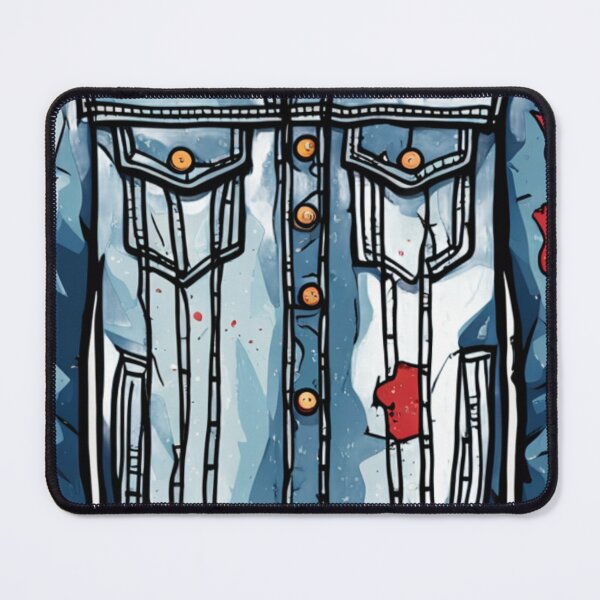 Item preview, Vintage-Inspired Distressed Denim Jacket with Patchwork Detailing designed and sold by Chroma Artis.
