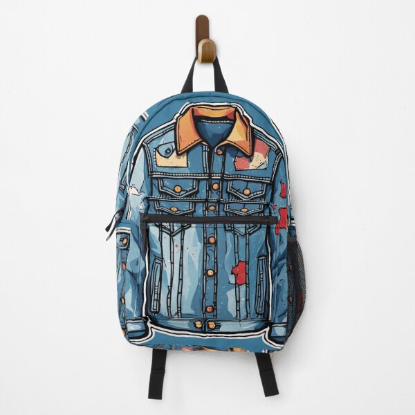 Item preview, Vintage-Inspired Distressed Denim Jacket with Patchwork Detailing designed and sold by Chroma Artis.