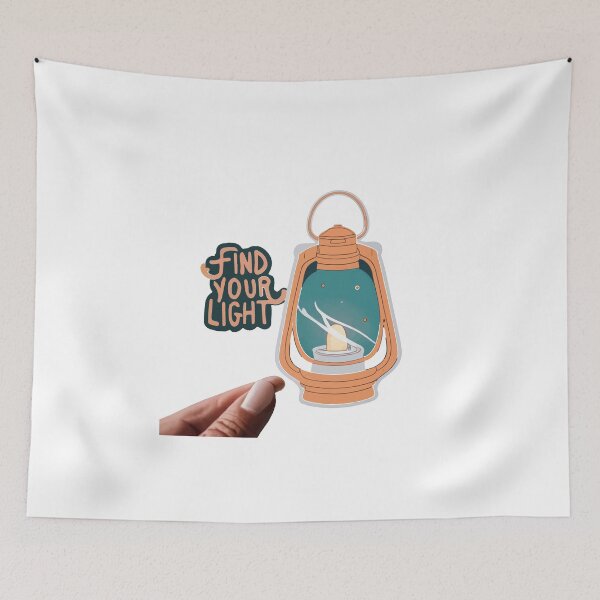 Item preview, Find Your Light - Enchanting Lantern Glow designed and sold by NiftyWrx.