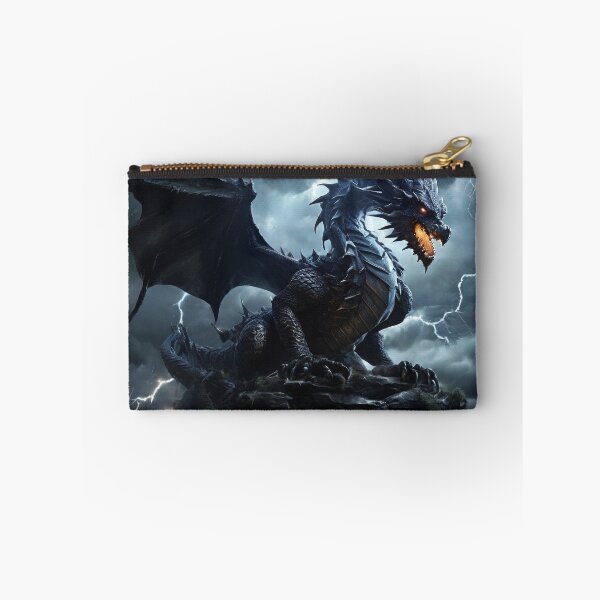 Item preview, Thundercloud Sanctuary: Where Storm Dragons Hatch Amidst Lightning and Thunder designed and sold by MysticFable.