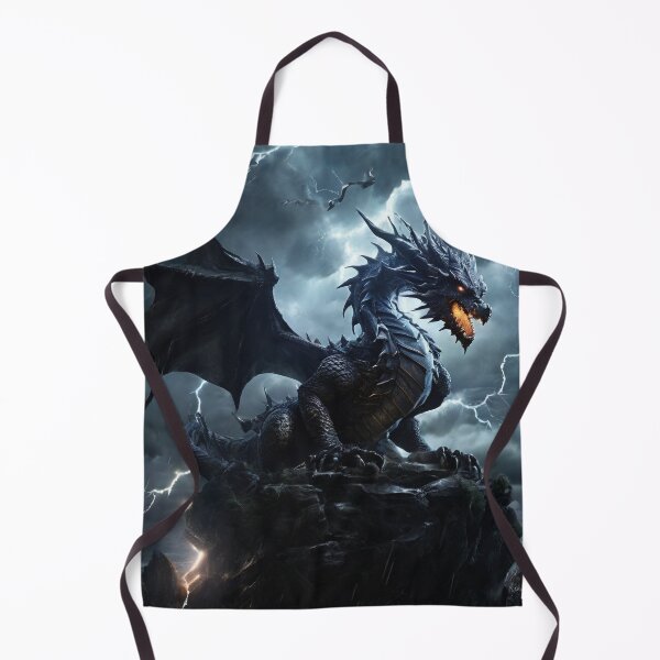 Item preview, Thundercloud Sanctuary: Where Storm Dragons Hatch Amidst Lightning and Thunder designed and sold by MysticFable.