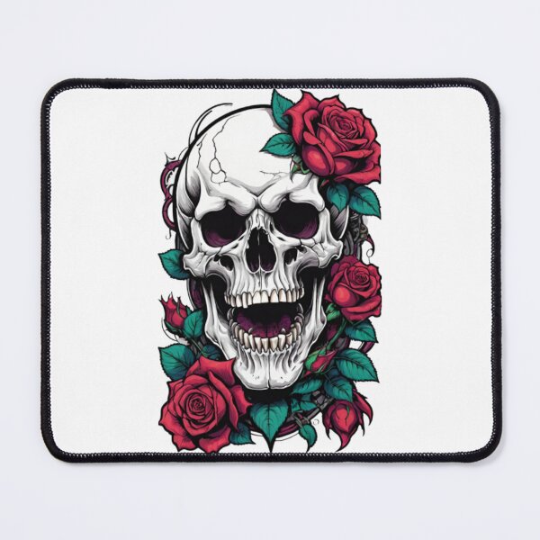 Item preview, Skull And Roses, Dark Art, Gothic Art, Gothic Roses, Roses And Skulls, Skull Flowers, Dark Aesthetics, Dark Flowers, Skull Art, Gothic Beauty, Death And Beauty, Dark Romance, Skull, Roses, Macabre Art designed and sold by Ciarka.