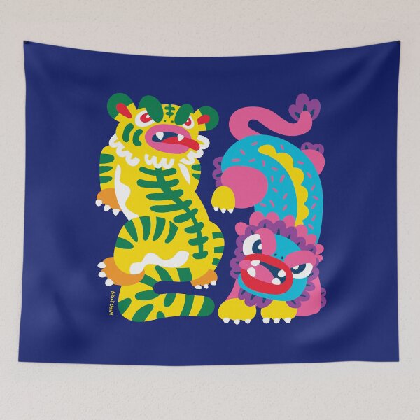 Item preview, Baby tiger and baby lion designed and sold by Ken Hamala.