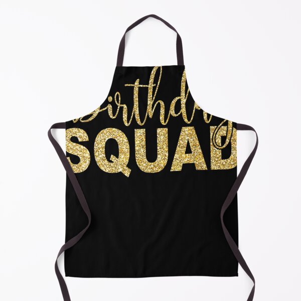 Item preview, Birthday Squad Funny Party Gold B-Day Family Gift designed and sold by KyleBradtke.