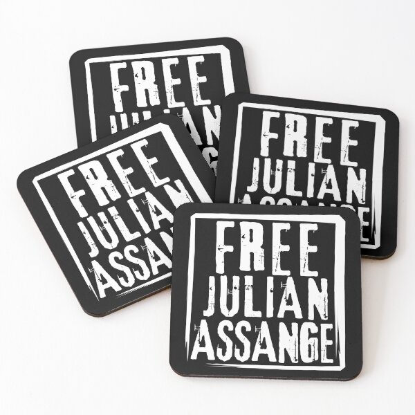 Item preview, Free Julian Assange designed and sold by Tia-tez.
