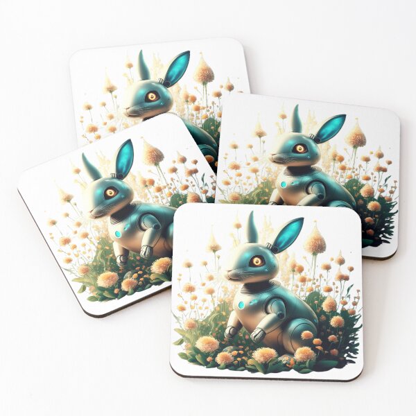 Item preview, Robot Rabbit designed and sold by CeeLeeGifts.