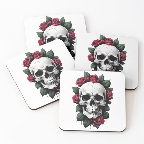 Item preview, Skull And Roses, Dark Art, Gothic Art, Gothic Roses, Roses And Skulls, Skull Flowers, Dark Aesthetics, Dark Flowers, Skull Art, Gothic Beauty, Death And Beauty, Dark Romance, Skull, Roses, Macabre Art designed and sold by Ciarka.