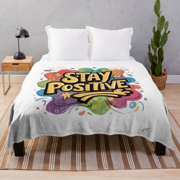 Item preview, Stay Positive designed and sold by Yellowblanc.