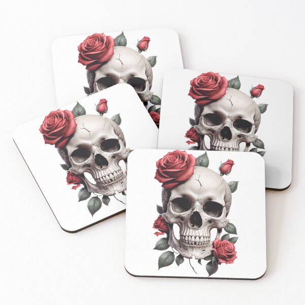 Item preview, Skull And Roses, Dark Art, Gothic Art, Gothic Roses, Roses And Skulls, Skull Flowers, Dark Aesthetics, Dark Flowers, Skull Art, Gothic Beauty, Death And Beauty, Dark Romance, Skull, Roses, Macabre Art designed and sold by Ciarka.