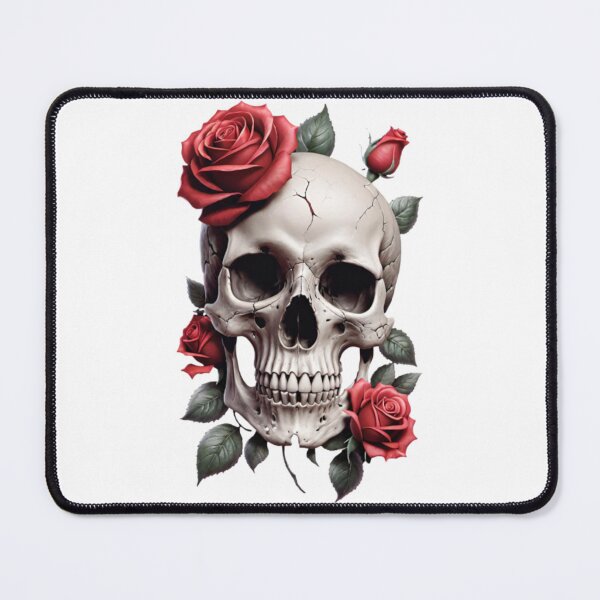 Item preview, Skull And Roses, Dark Art, Gothic Art, Gothic Roses, Roses And Skulls, Skull Flowers, Dark Aesthetics, Dark Flowers, Skull Art, Gothic Beauty, Death And Beauty, Dark Romance, Skull, Roses, Macabre Art designed and sold by Ciarka.