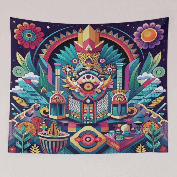 Item preview, "Radiant Reverie: A Spectrum of Dreams designed and sold by AgarutanPrint.