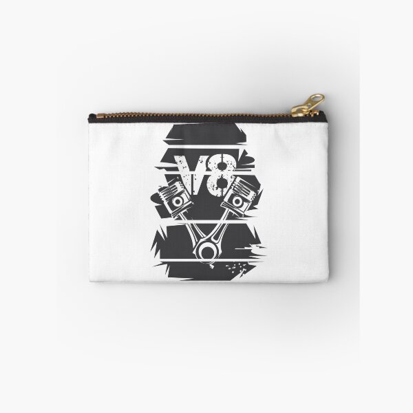 Item preview, retro v8 car engine vintage piston musclecars tuner racing symbol logo designed and sold by AndreMi.