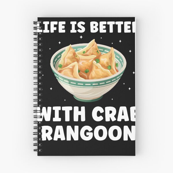 Item preview, Life is better with Crab Rangoon Funny Sea Food designed and sold by BlueBerry-Pengu.