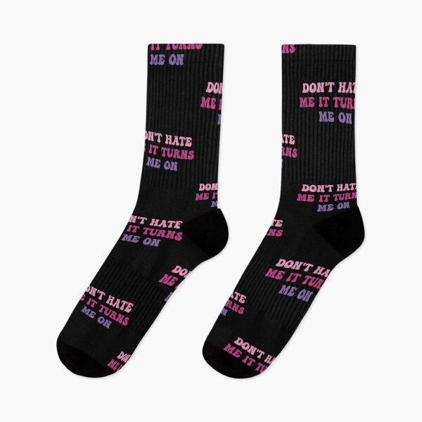 Item preview, Don't Hate Me It Turns Me On, Funny Pink, Sarcasm designed and sold by FloraPlantTees.