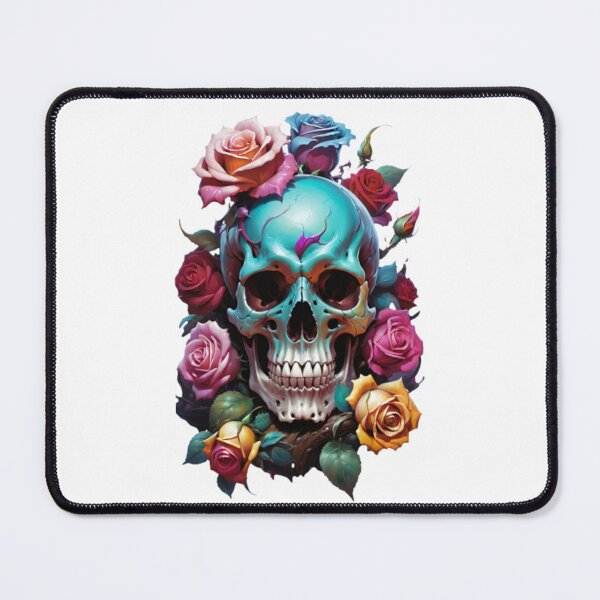 Item preview, Skull And Roses, Dark Art, Gothic Art, Gothic Roses, Roses And Skulls, Skull Flowers, Dark Aesthetics, Dark Flowers, Skull Art, Gothic Beauty, Death And Beauty, Dark Romance, Skull, Roses, Macabre Art designed and sold by Ciarka.