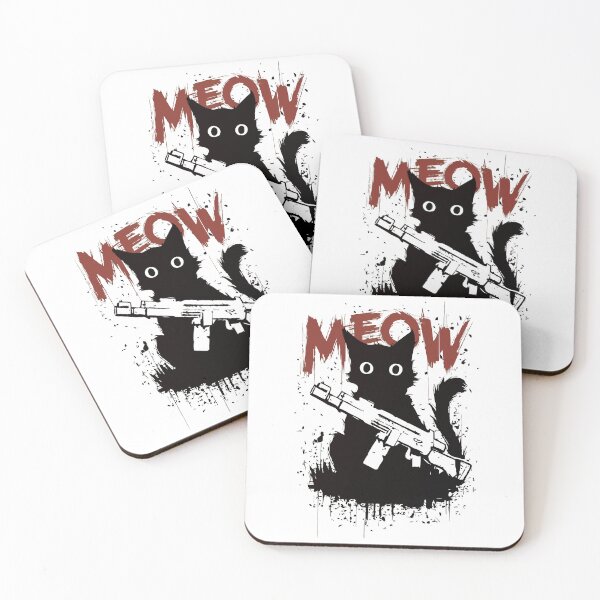 Item preview, Meow designed and sold by Angry Swan Designs.